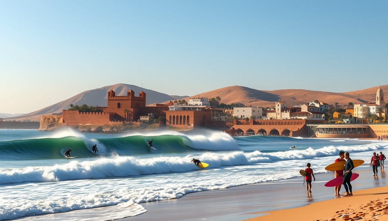 Read more about the article Surfing the Wave: Imsouane’s Transformation Amid Morocco’s Surf Tourism Boom